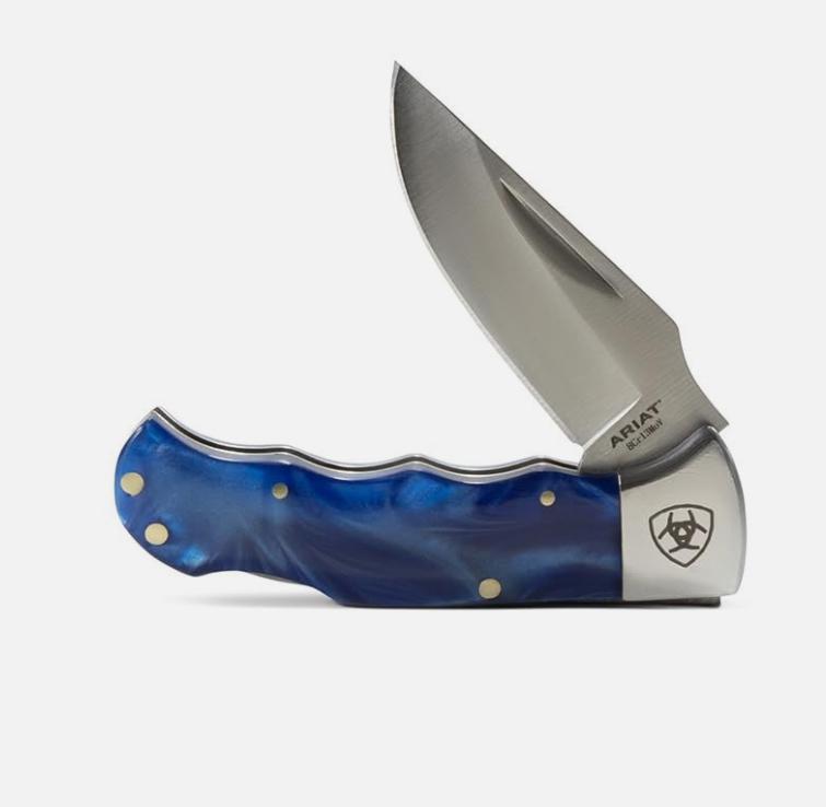 Ariat Folding Knife Blue |A710011027