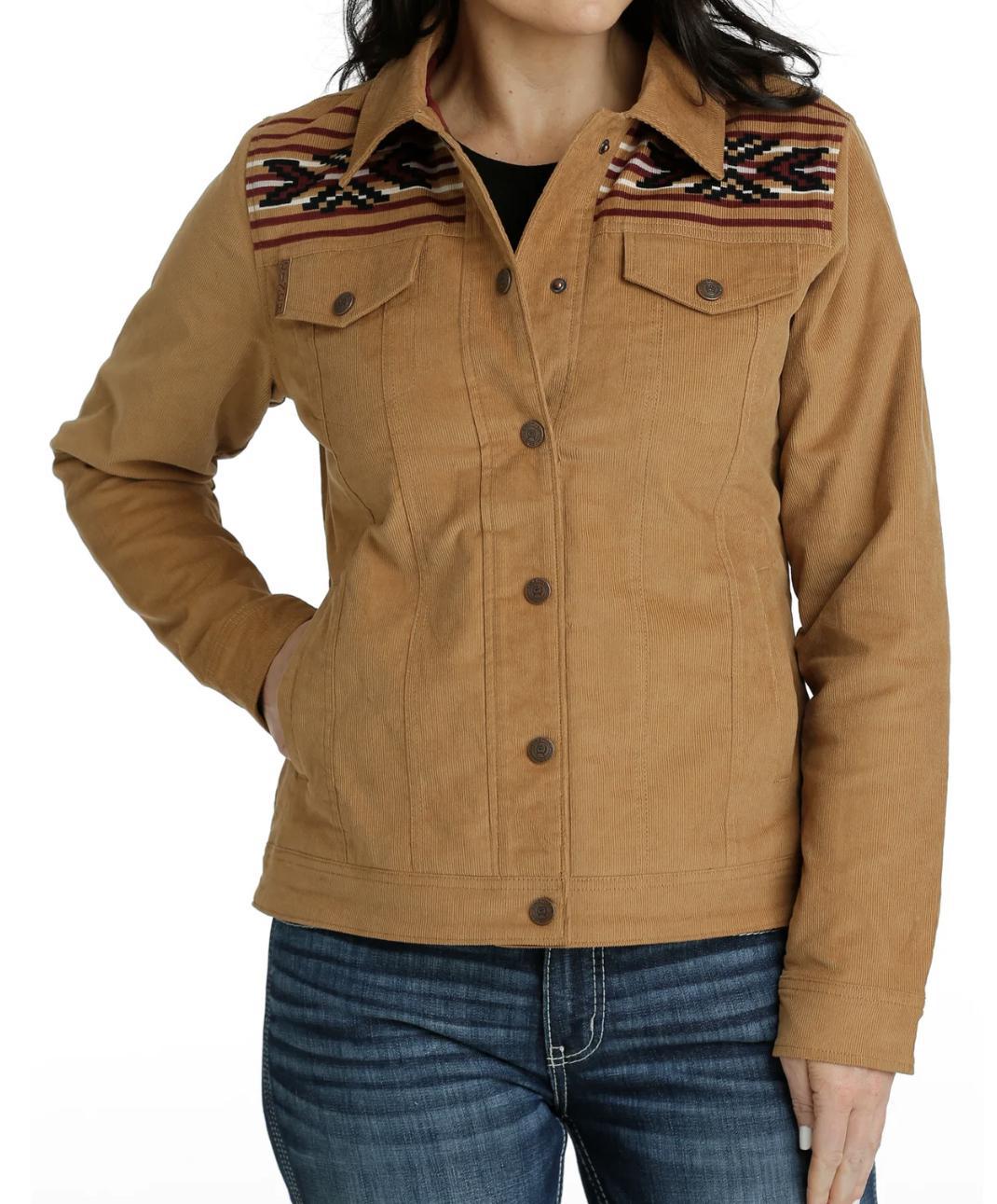 WOMEN’S CORDUROY TRUCKER JACKET MAJ9878006