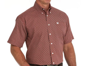 MEN’S CINCHE SHORT SLEEVE RED SHIRT | MTW1111471