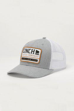 MEN’S CINCH CATTLE COMPANY CAP GREY/WHITE | MCC0800008