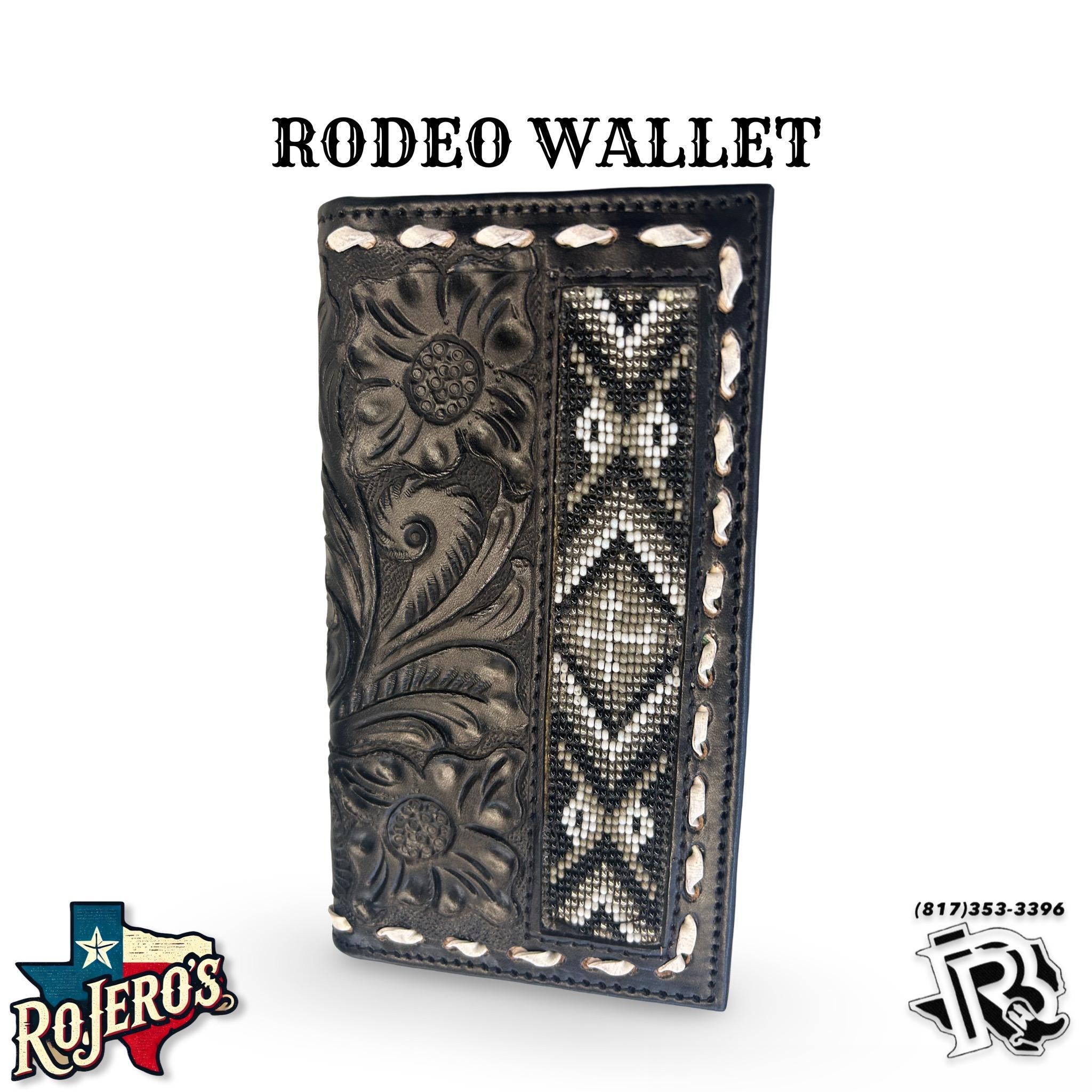 “ CROSS “  RODEO WESTERN WALLET HANDMADE