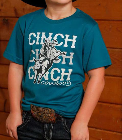 Boy’s Brand Tee Shirt – Teal |MTT7670166