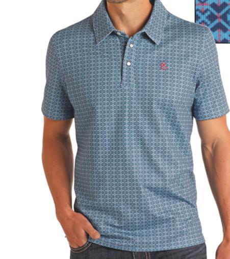 MEN’S PANHANDLE SLIM AQUA POLO |TM51T05722