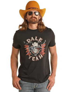 ROCK & ROLL MENS  DALE BRISBY GRAPHIC T-SHIRT | BU21T03091