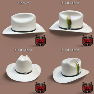 “ MINI SINALOA “ | KIDS STRAWS IRON SPUR ™️ HATS