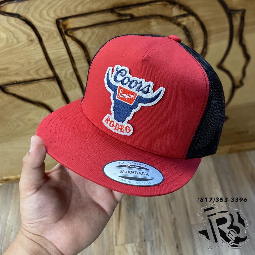 “ COORS LIGHT “ | WESTERN CAP RED/BLACK