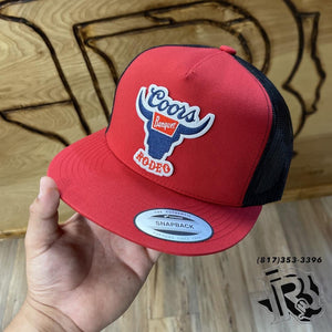 “ COORS LIGHT “ | WESTERN CAP RED/BLACK