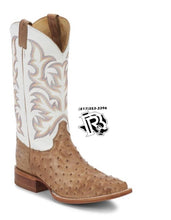 Load image into Gallery viewer, OSTRICH ORIGNAL | JUSTIN BOOTS ANTIQUE TAN | 8572