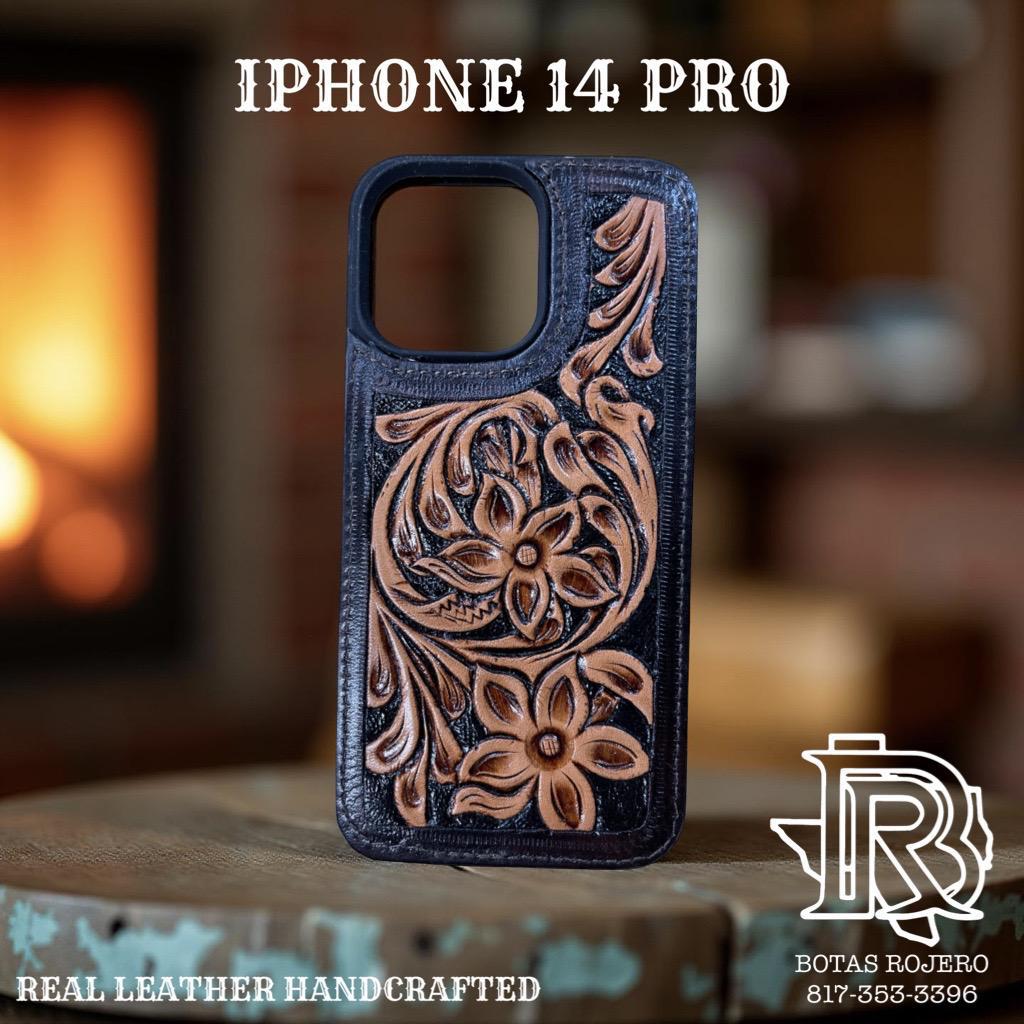 “ JULIAN “ | IPHONE 14 PRO TOOLED LEATHER CASE