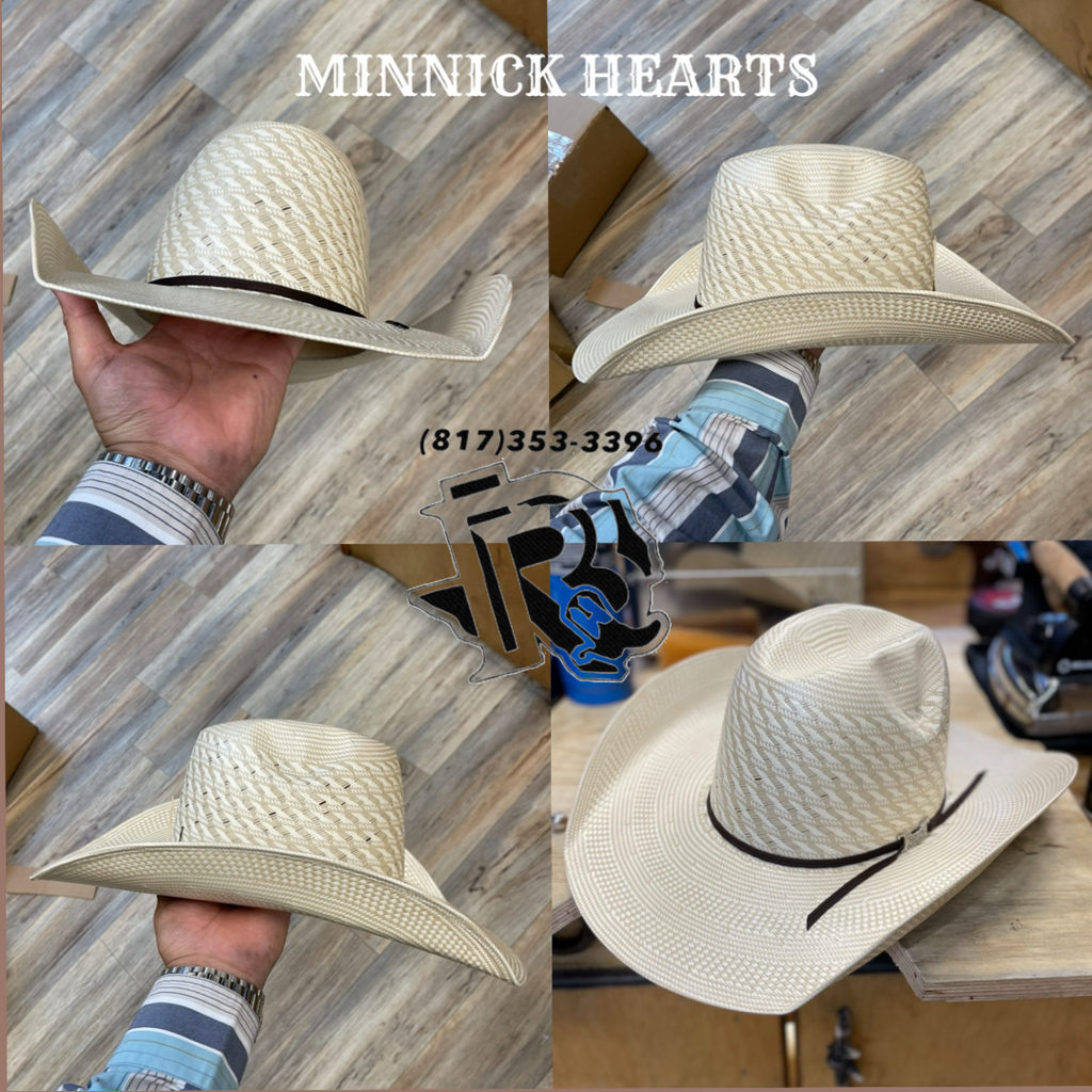 “ Wyatt “ | IRON SPUR ™️ HATS 6 inch crown 4 1/4 brim straw hat