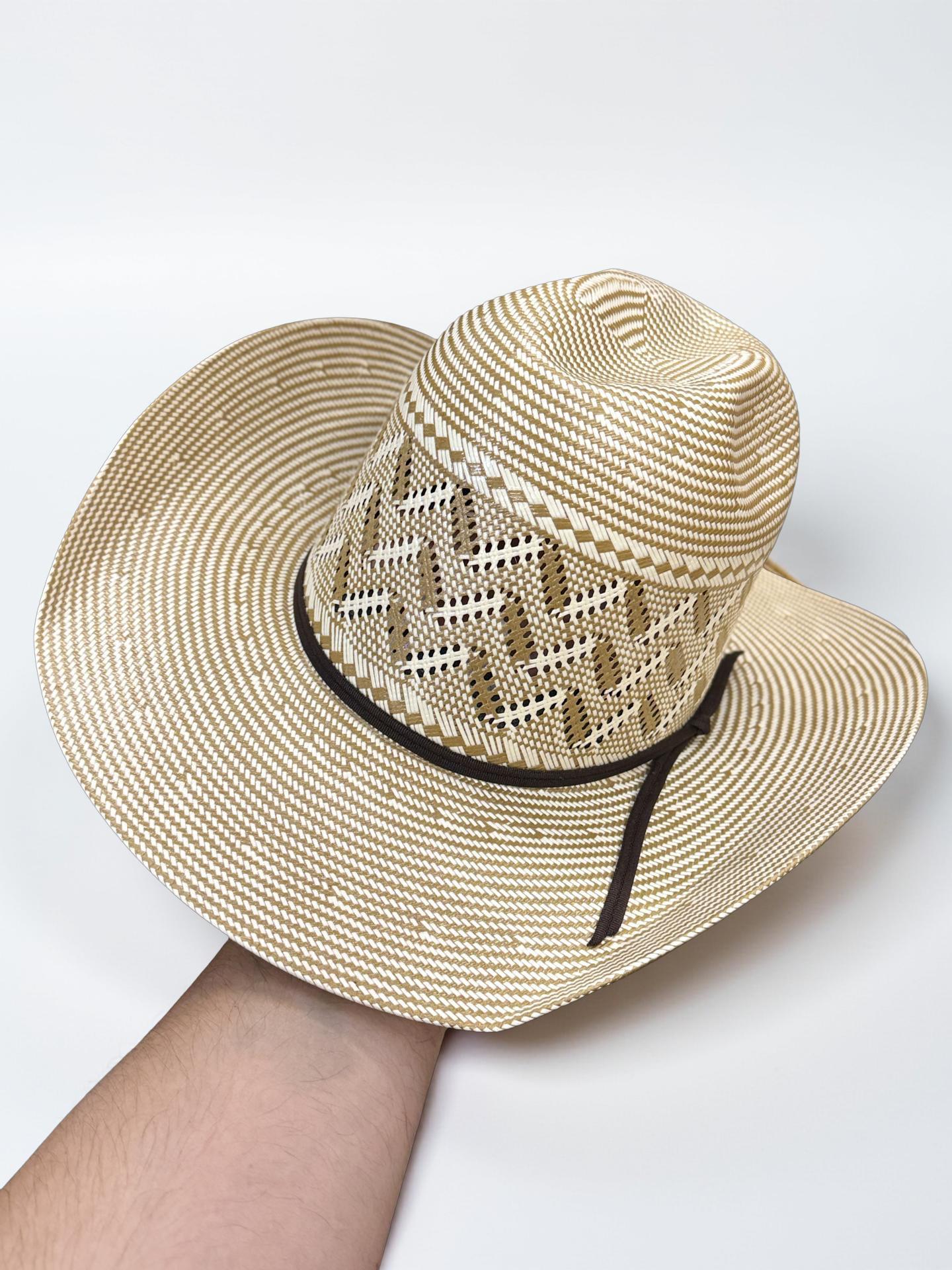 “ WAVES JR “ | IRON SPUR ™️ KIDS OPEN CROWN STRAW HAT