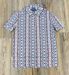 ‘’CHRISTIAN’’ MEN’S PANHANDLE BLUE SNAP POLO | TM51T06662