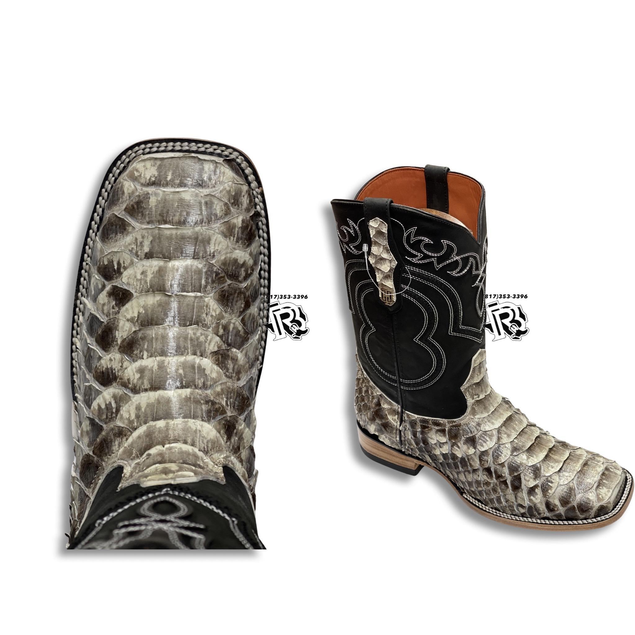 “ Maverick “ | PYTHO_N NATURAL WESTERN BOOT HOMETOWN