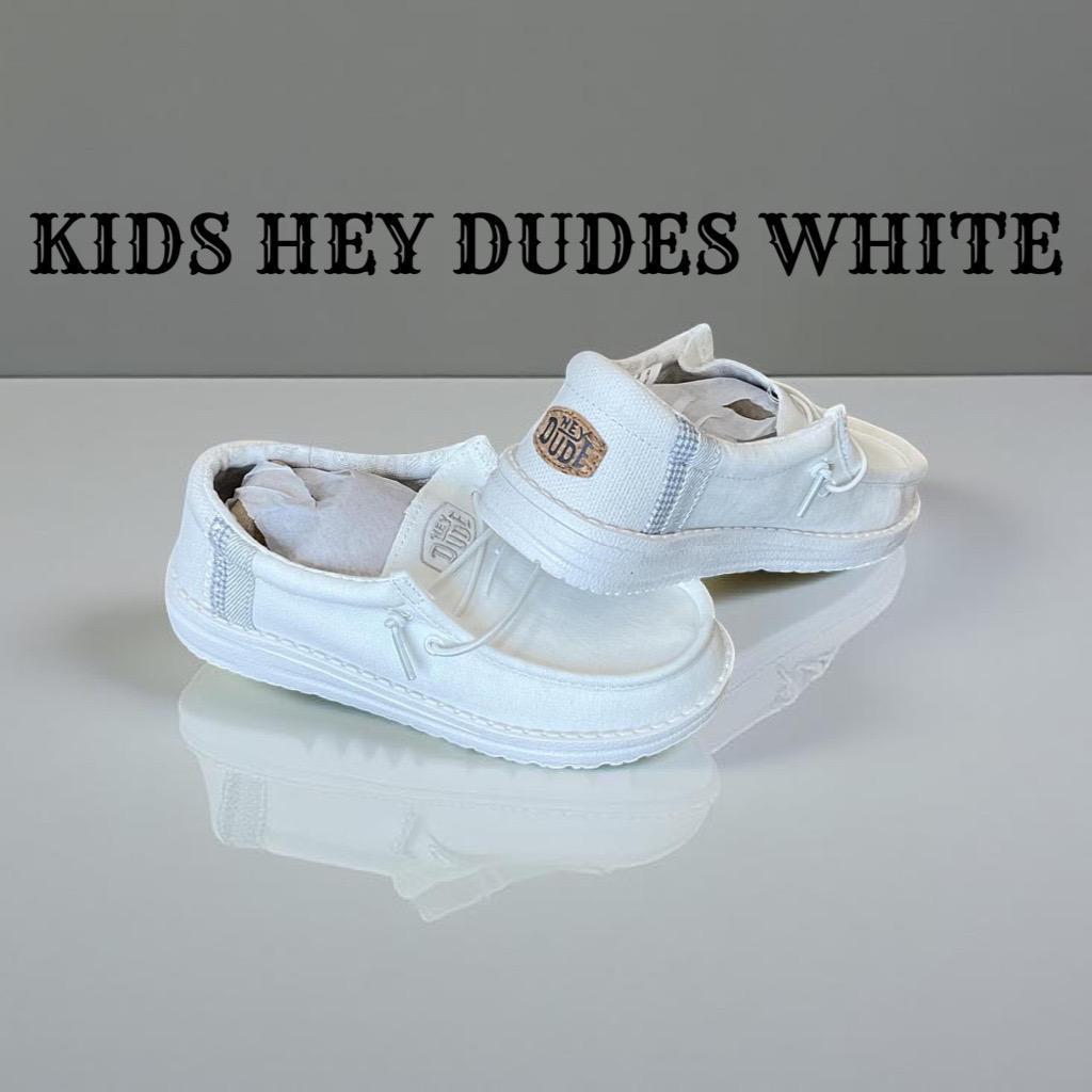 Hey Dude Natural Edition. Wally Break Stitch in Natural White. US Men’s 8/W10 Hey Dude Mens Wally White Break Stitch Casual Shoe - Walmart.com main image 4