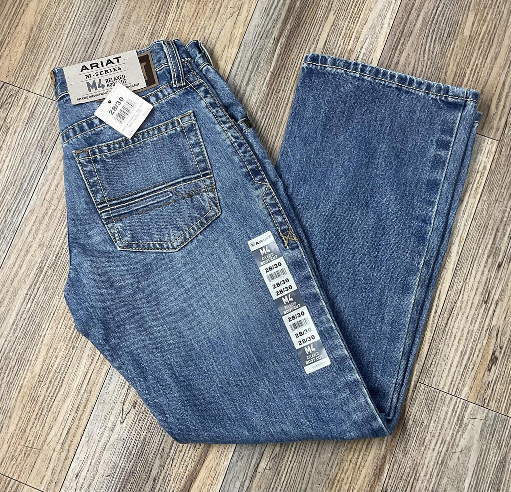 Ariat Men’s M4 relaxed Bott Cut corralitos jeans | 10058936