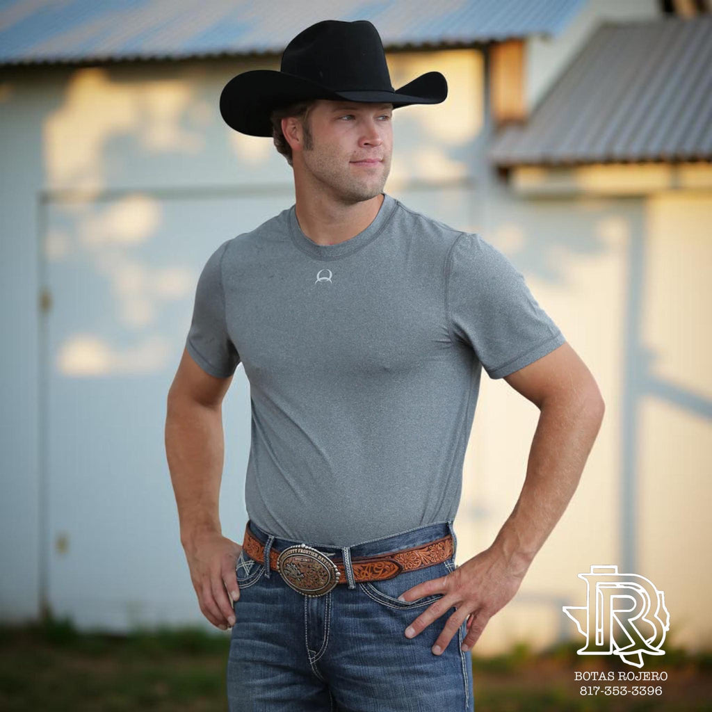 “ Stone “ | MEN SHORT SLEEVE GREY T-SHIRT SHORT SLEEVE STRECH mtk1730023