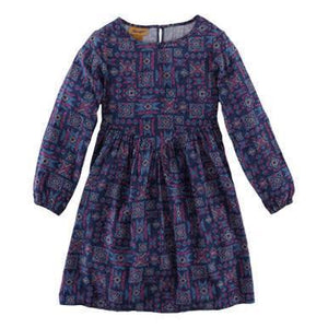 Wrangler girl blue Aztec dress | 112335301