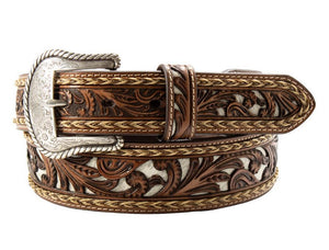 Nocona Men's Calf Hair Underlay Western Belt |N210009602