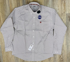 CINCH MENS LONG SLEEVE WHITE SHIRT | MTW1105868