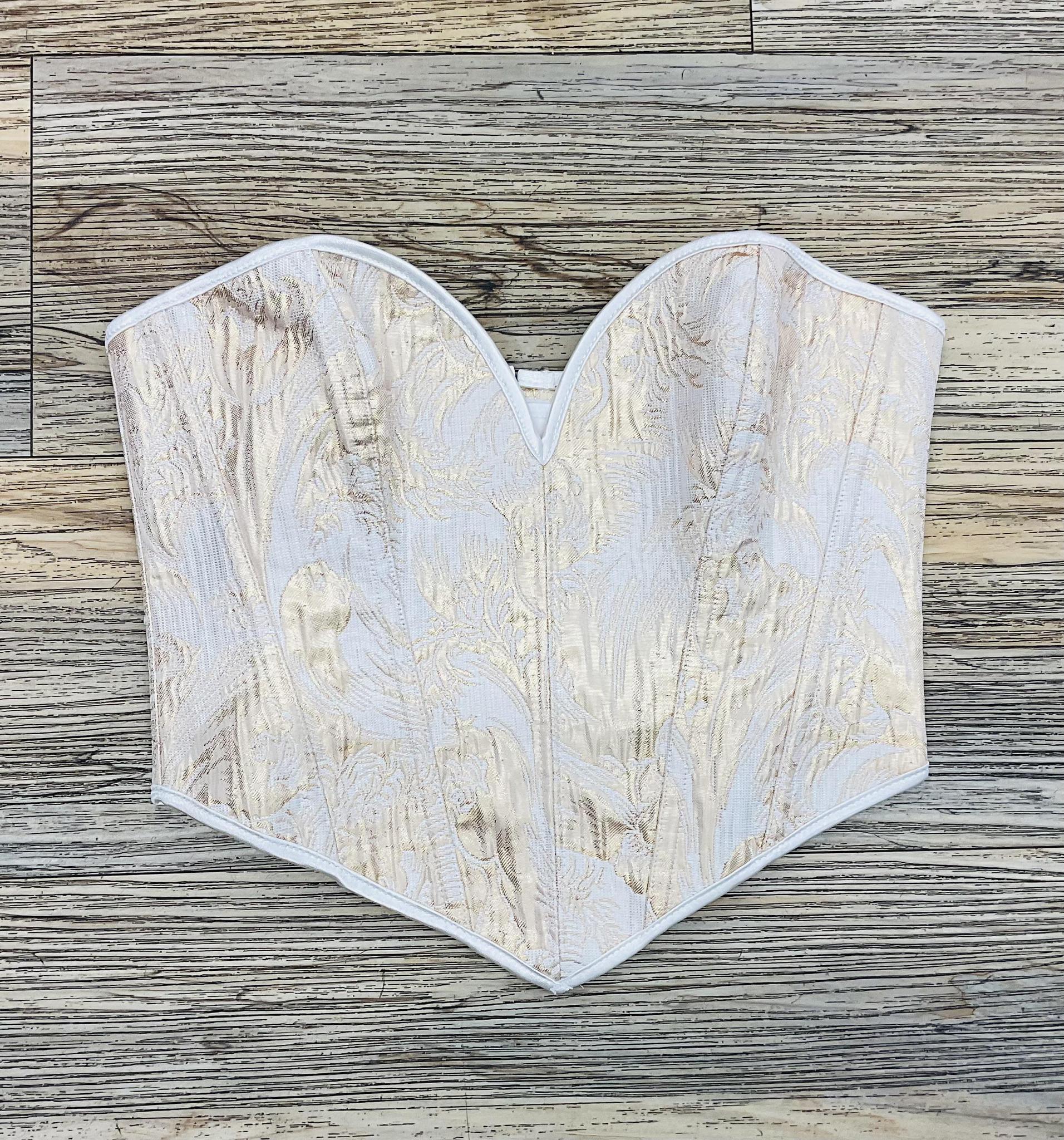 ‘’GRECIA’’ WHITE CORSET