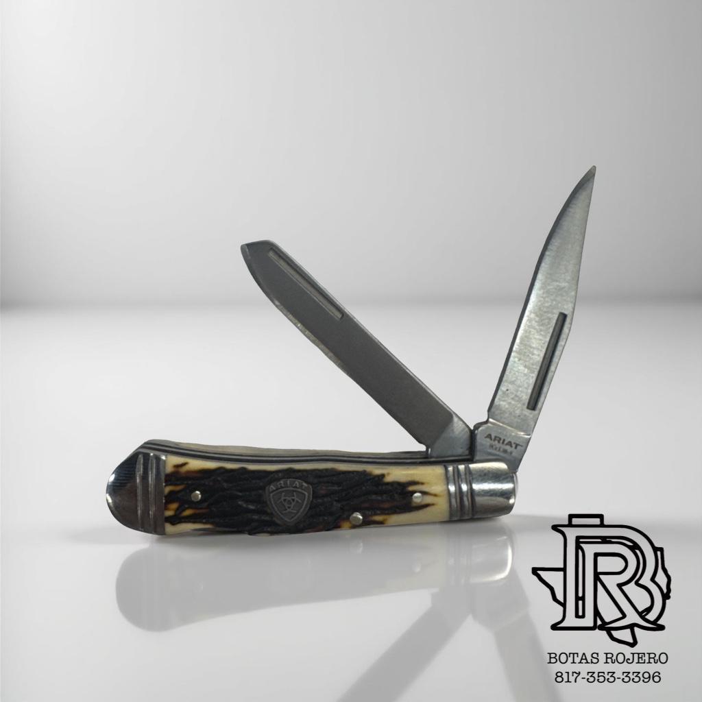 ARIAT MUSKRAT TAN 4 1/8 - ACC KNIVES  |A710010908