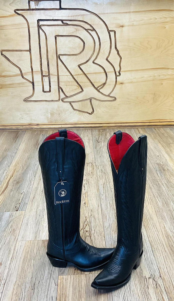 KATE’’ BLACK ROCK’EM BOOTS – Botas Rojero