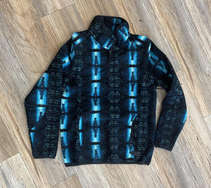 Men’s Rock & roll teal pullover | BM91C02296