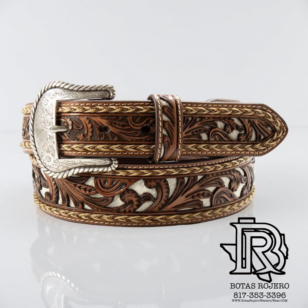 Nocona Men's Calf Hair Underlay Western Belt |N210009602