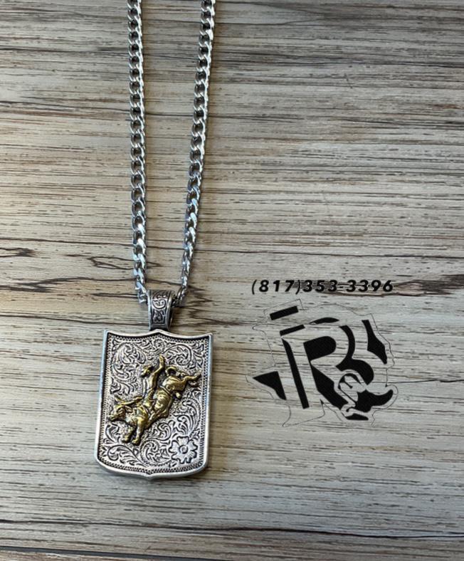 TWISTER 24" BULLRIDER CHAIN NECKLACE | 32164
