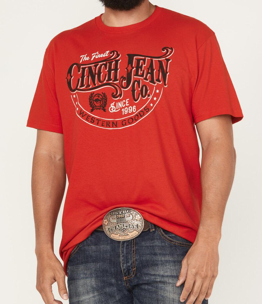CINCH MEN'S CINCH JEAN SHORT SLEEVE GRAPHIC T-SHIRT |MTT1690699