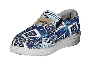 Twister Western Shoes Boys Diego Southwest Toddler Blue  |443003927
