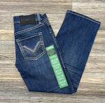 MEN’S ROCK & ROLL MEDIUM VINTAGE ROPESTITCH EMB PISTOL STRAIGHT JEANS | BM1PD06131