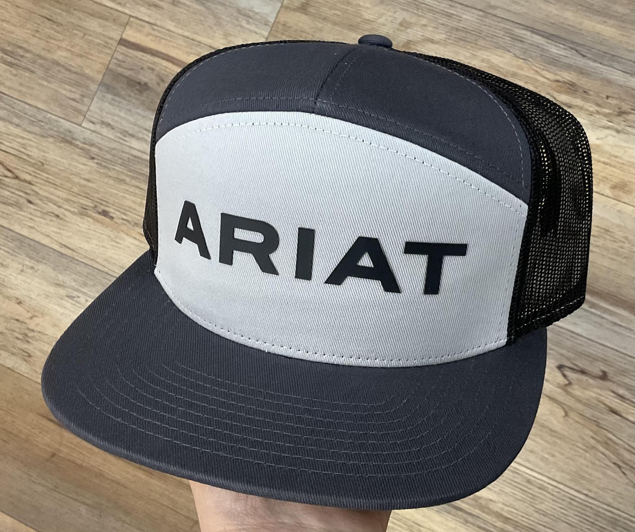 Mens ariat black/grey SnapBack cap| A300092706