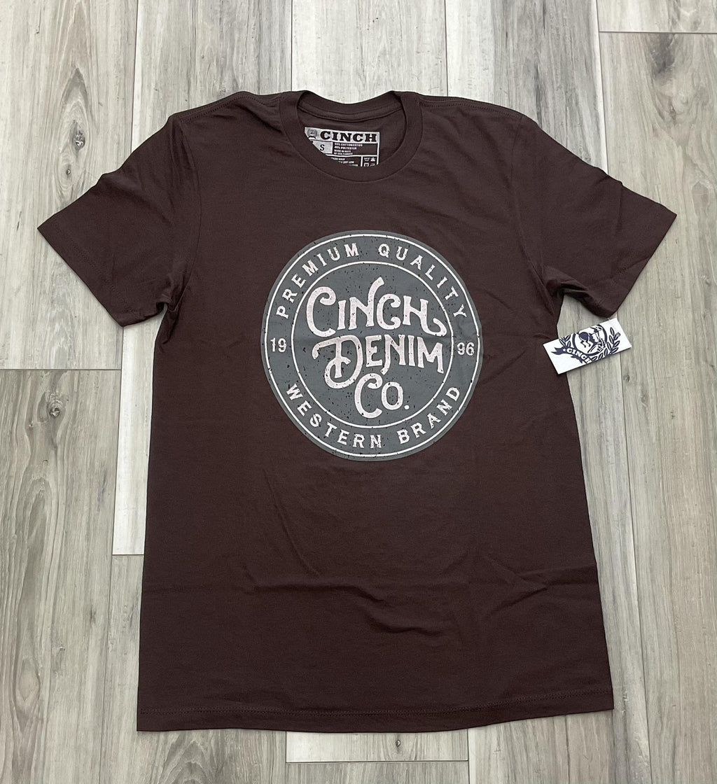CINCH MEN’S BROWN TEE | MTT1690702