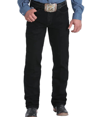 “ Sergio “ STRAIGHT LEG | MEN'S CINCH JEANS SILVER LABEL BLACK MB98034012 SILVER LABEL