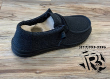 Load image into Gallery viewer, Mens hey dude Wally Sox micro total black | 150204942