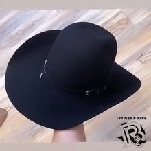 Load image into Gallery viewer, KIDS WOOL HAT | BLACK OPEN CROWN CUSTOM SHAPE T7235001