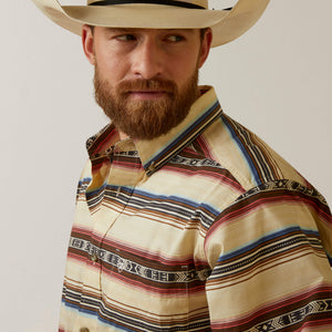 “ MARCOS “ | Men’s pro team Darren fitted sand long shirt | 10044912