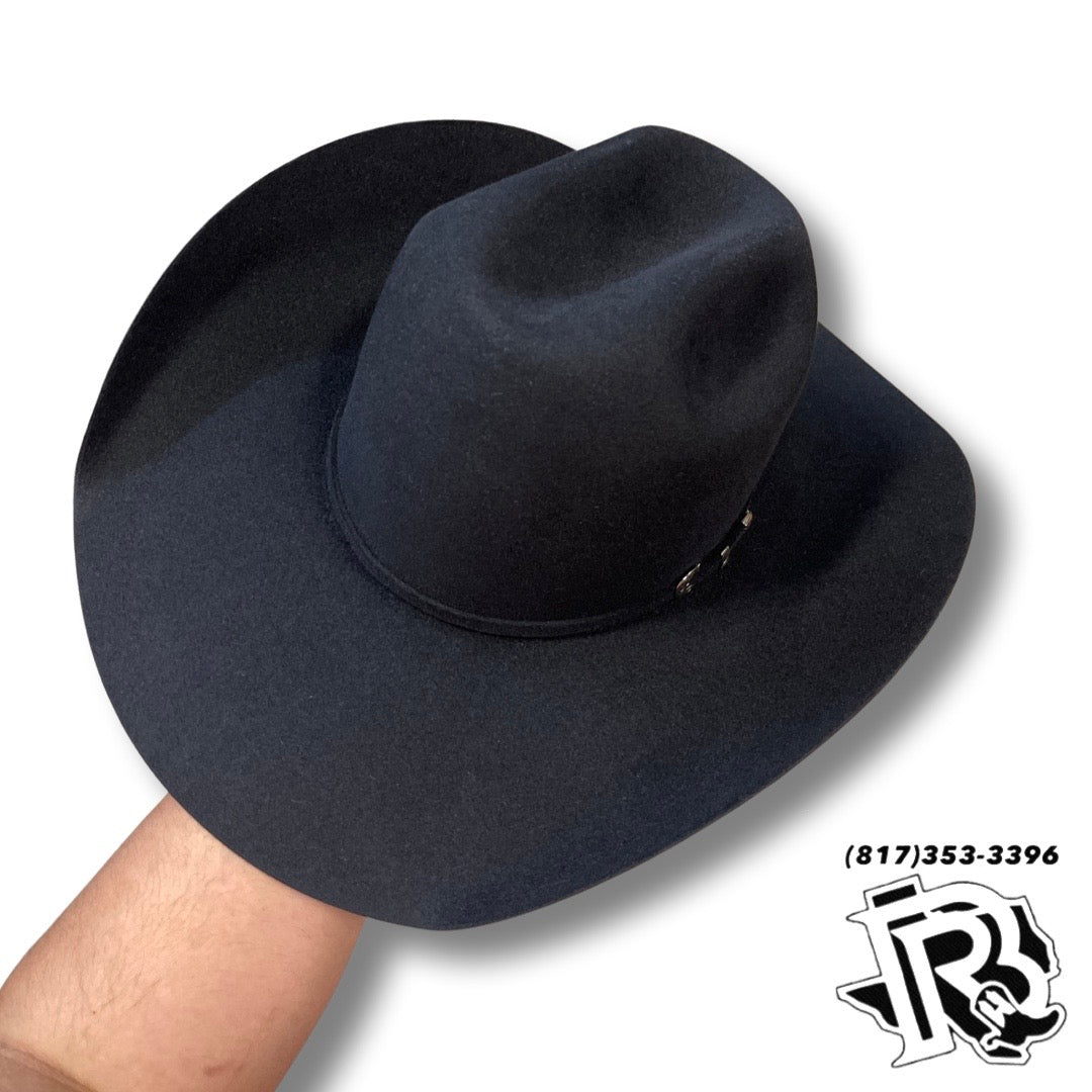 10X BLACK | RODEO KING COWBOY FELT HAT