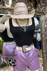 Angel Ranch Western Belt Womens Cracked Stones Smooth|  D140006605
