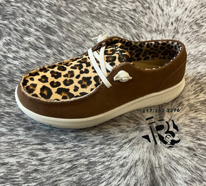 ARIAT WOMENS LEOPARD HILO CASUAL SHOES | 10047016