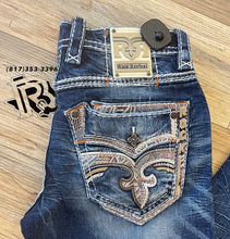 Load image into Gallery viewer, ‘’KARSON’’ MENS ROCK REVIVAL STRAIGHT JEANS |