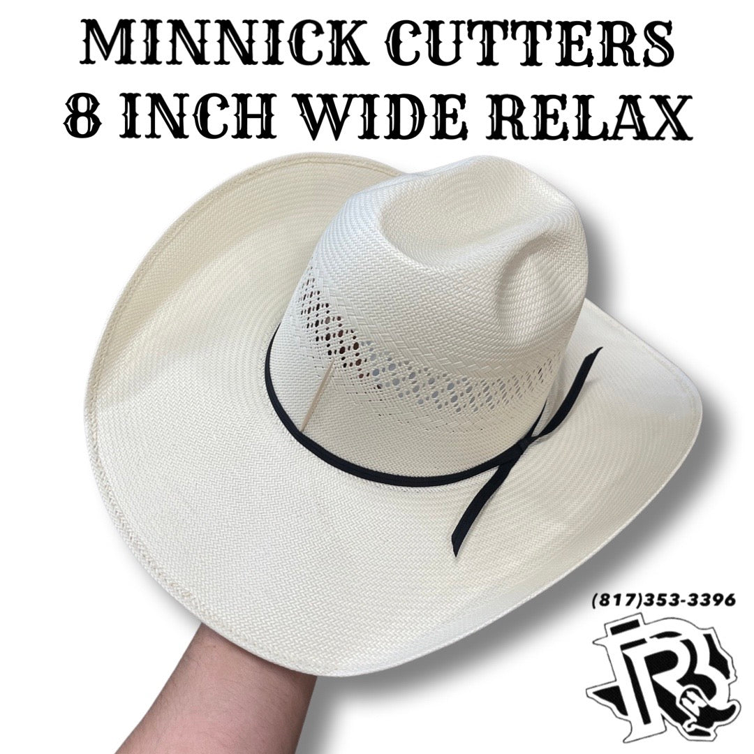 “ AZEL “ | MEN WESTERN COWBOY STRAW HAT 4 1/4 INCH BRIM