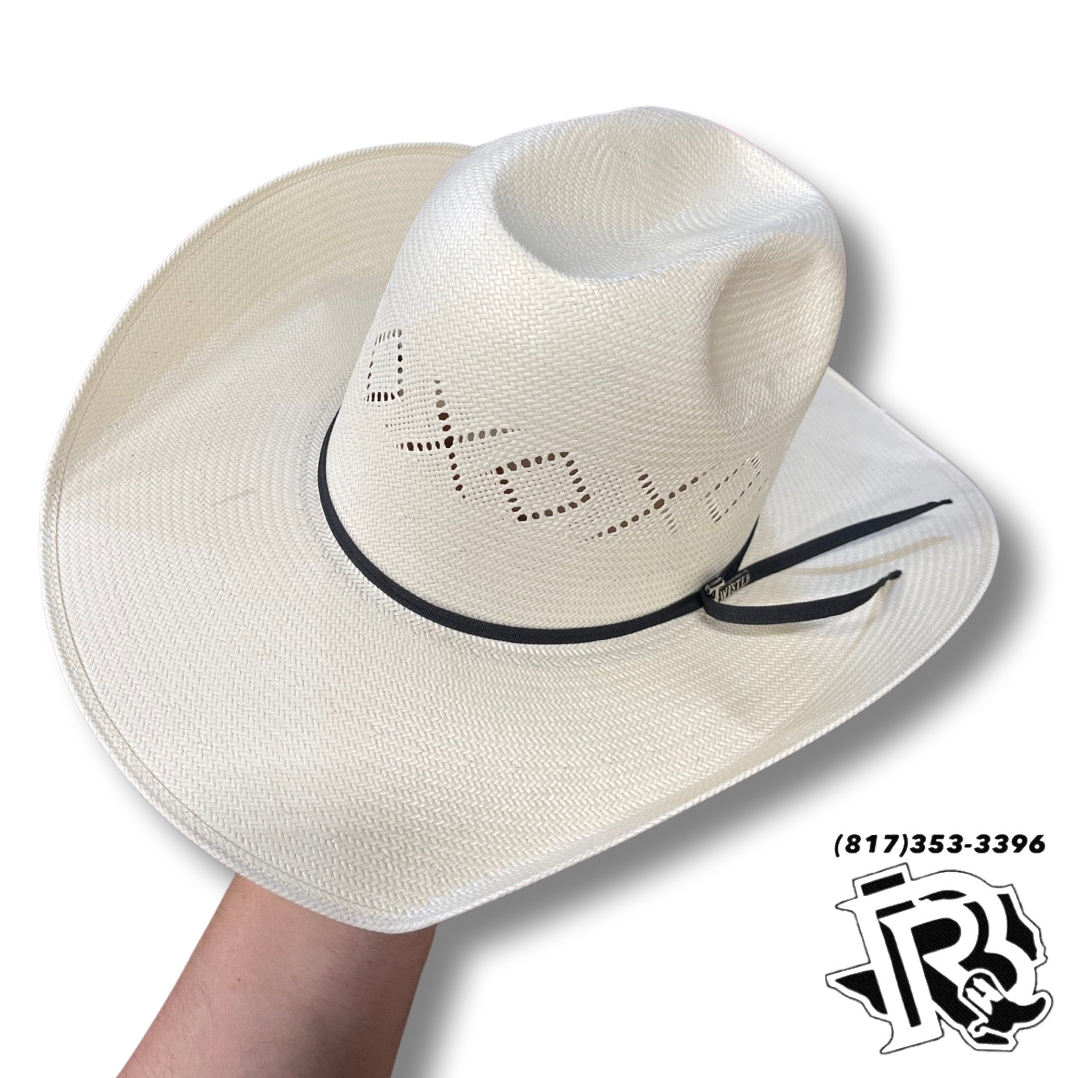 TWISTER 10X | “ X & DIAMONDS “ SHANTUNG HAT NATURAL T73908
