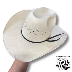 TWISTER 10X | “ X & DIAMONDS “ SHANTUNG HAT NATURAL T73908