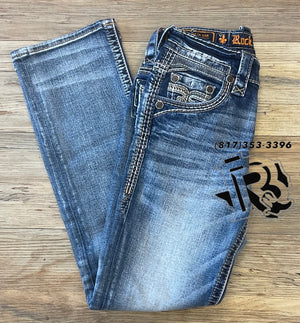 ‘’RUBEN’’ MENS ROCK RIVIVAL BOOTS JEANS | WHITE LABEL
