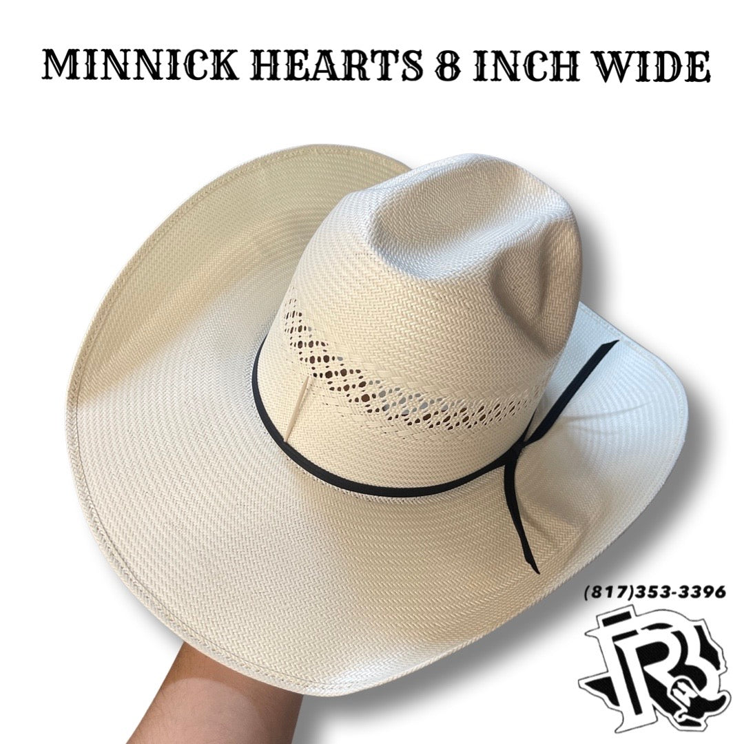 “ AZEL “ | MEN WESTERN COWBOY STRAW HAT 4 1/4 INCH BRIM
