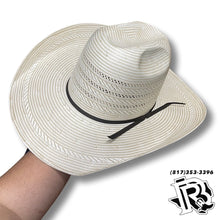 Load image into Gallery viewer, “ TRIPLE TIME “ | RODEO KING STRAW HAT 4 1/4 inch brim