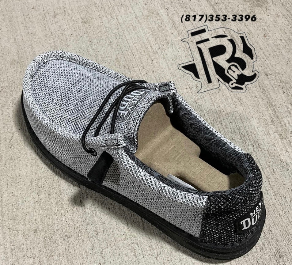 Hey Dude Shoes Dark Gray Wendy Stretch Sox Dark Grey Women's Shoes