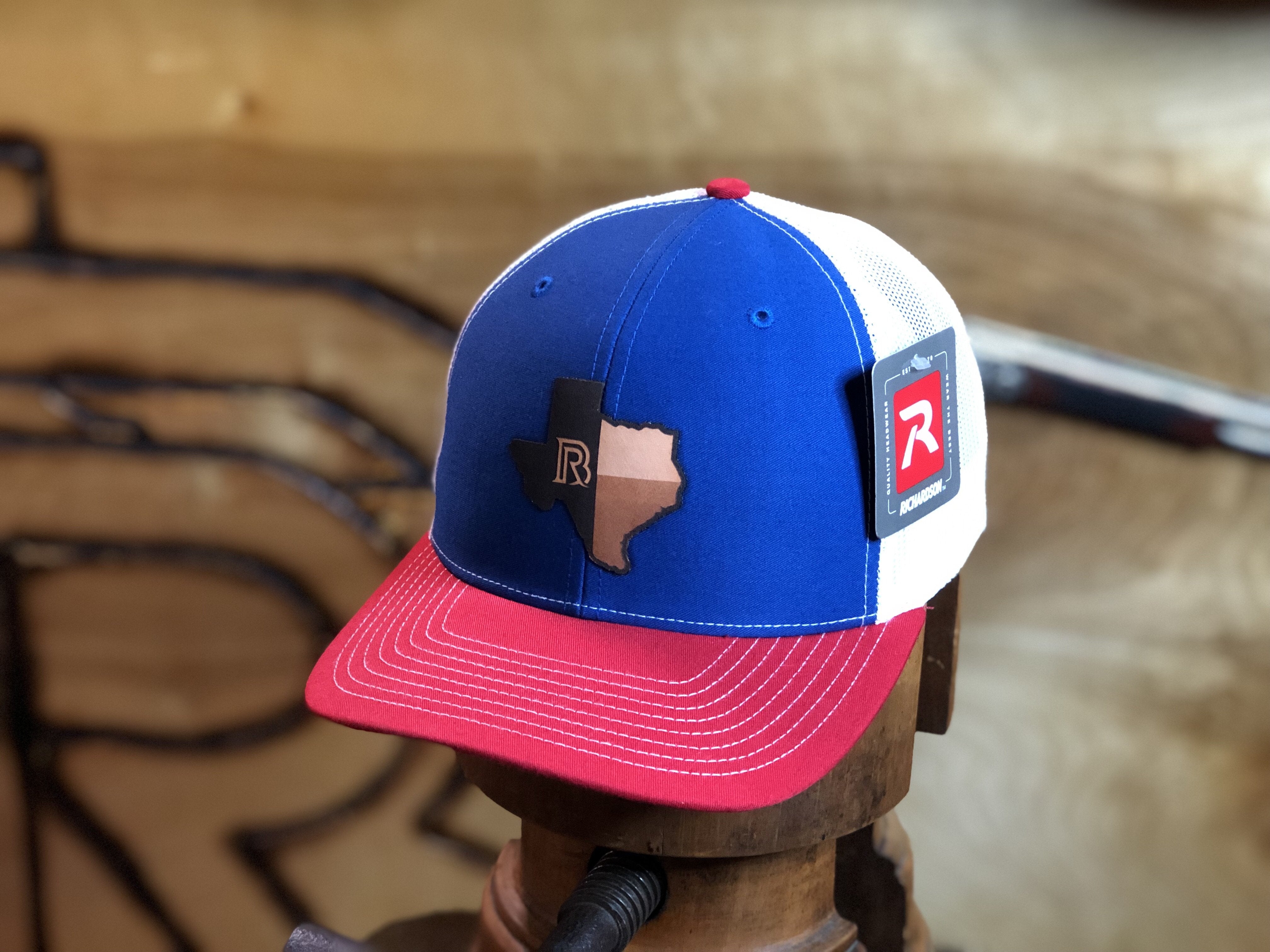 BR Leather Patch EDITION : Royal/White/Red